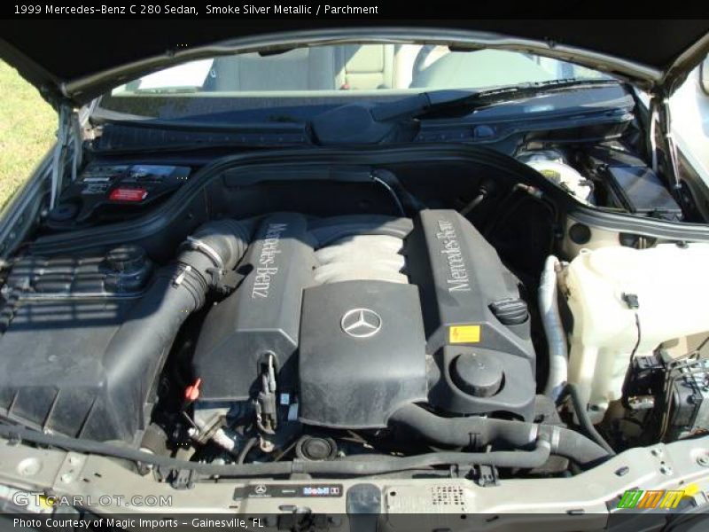 Smoke Silver Metallic / Parchment 1999 Mercedes-Benz C 280 Sedan