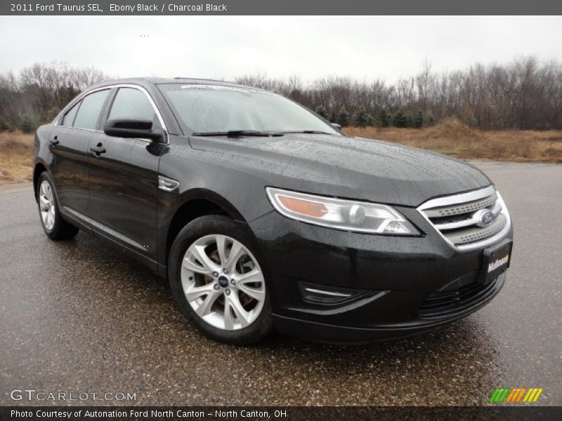 Ebony Black / Charcoal Black 2011 Ford Taurus SEL