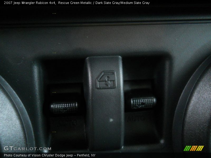 Rescue Green Metallic / Dark Slate Gray/Medium Slate Gray 2007 Jeep Wrangler Rubicon 4x4