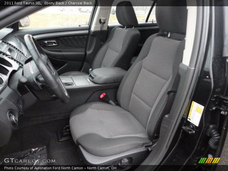 Ebony Black / Charcoal Black 2011 Ford Taurus SEL