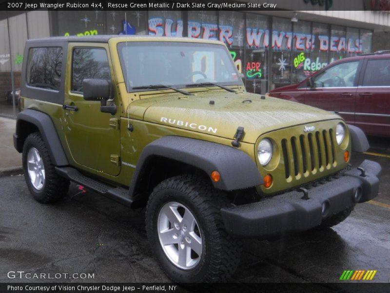 Front 3/4 View of 2007 Wrangler Rubicon 4x4