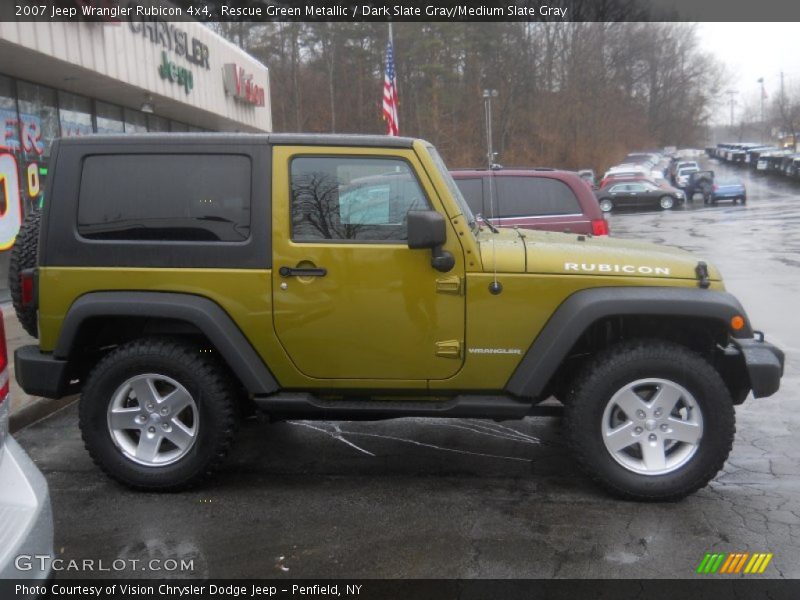  2007 Wrangler Rubicon 4x4 Rescue Green Metallic