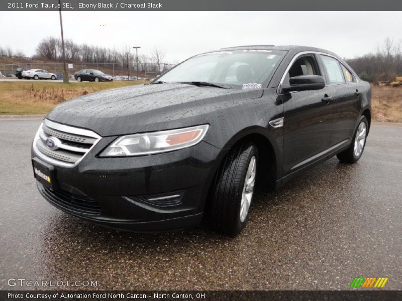 Ebony Black / Charcoal Black 2011 Ford Taurus SEL