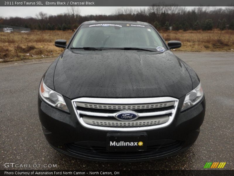 Ebony Black / Charcoal Black 2011 Ford Taurus SEL