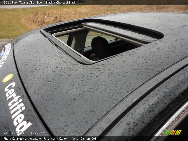 Ebony Black / Charcoal Black 2011 Ford Taurus SEL
