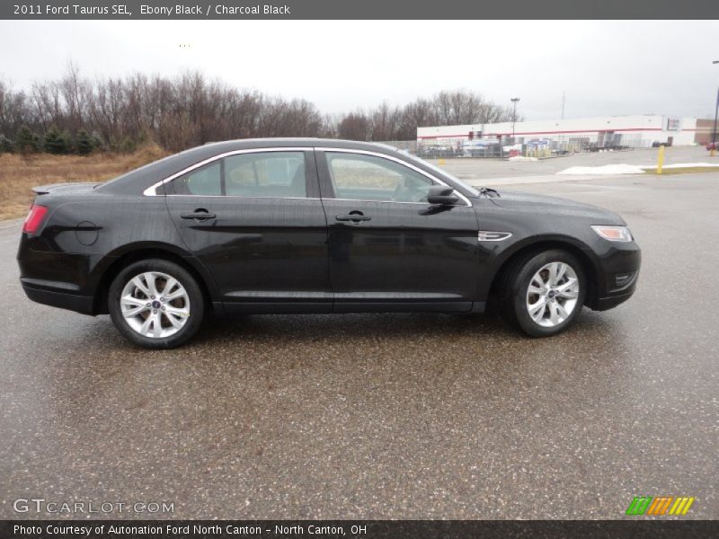 Ebony Black / Charcoal Black 2011 Ford Taurus SEL