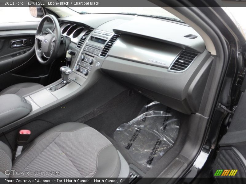 Ebony Black / Charcoal Black 2011 Ford Taurus SEL