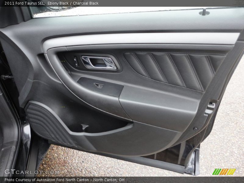 Ebony Black / Charcoal Black 2011 Ford Taurus SEL