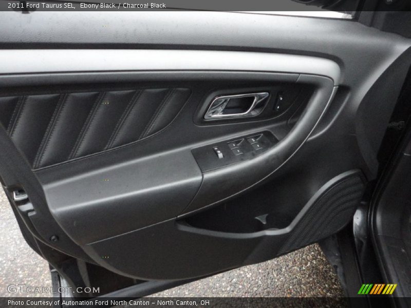 Ebony Black / Charcoal Black 2011 Ford Taurus SEL