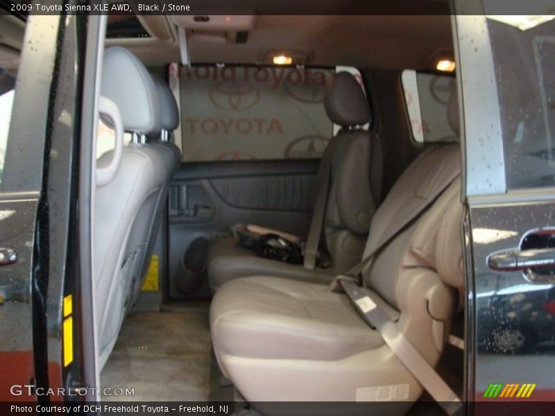 Black / Stone 2009 Toyota Sienna XLE AWD