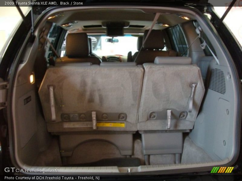 Black / Stone 2009 Toyota Sienna XLE AWD