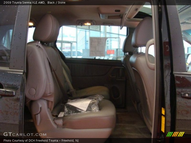 Black / Stone 2009 Toyota Sienna XLE AWD
