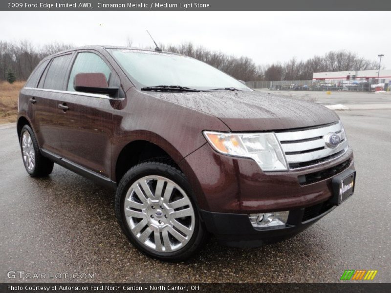 Cinnamon Metallic / Medium Light Stone 2009 Ford Edge Limited AWD
