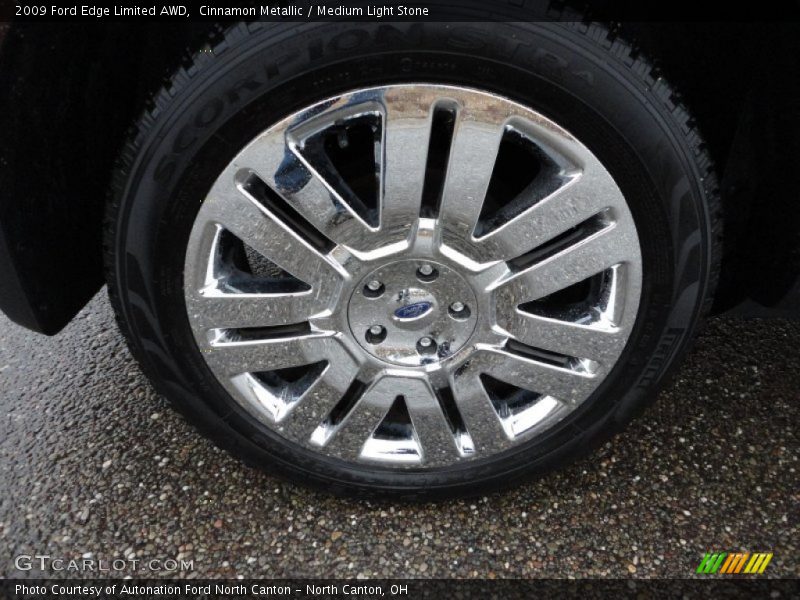 Cinnamon Metallic / Medium Light Stone 2009 Ford Edge Limited AWD