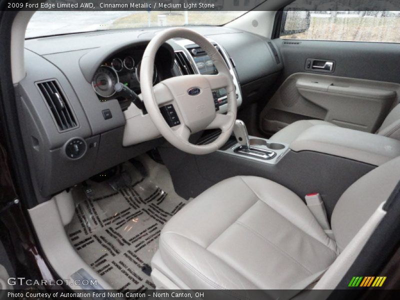 Cinnamon Metallic / Medium Light Stone 2009 Ford Edge Limited AWD