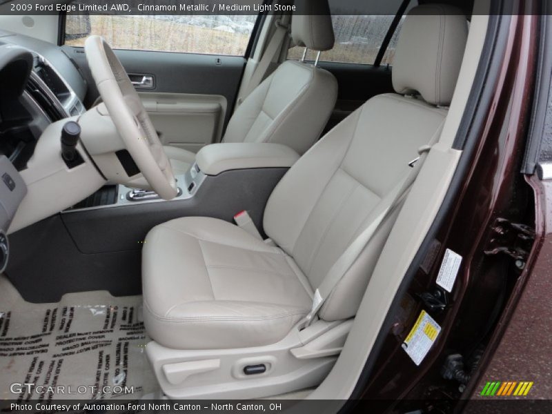 Cinnamon Metallic / Medium Light Stone 2009 Ford Edge Limited AWD