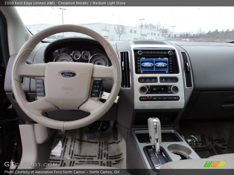 Cinnamon Metallic / Medium Light Stone 2009 Ford Edge Limited AWD