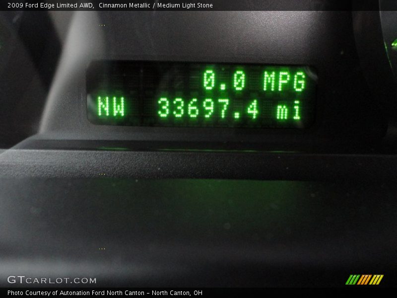 Cinnamon Metallic / Medium Light Stone 2009 Ford Edge Limited AWD