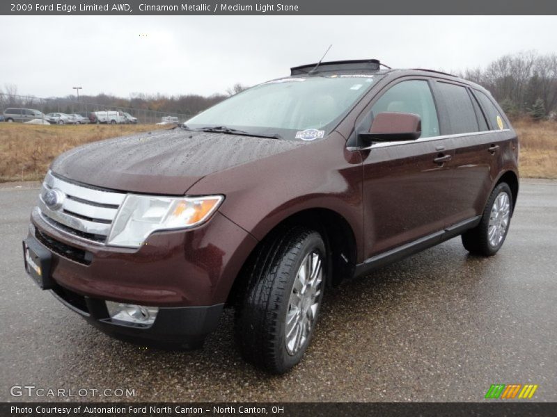 Cinnamon Metallic / Medium Light Stone 2009 Ford Edge Limited AWD