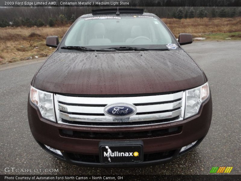 Cinnamon Metallic / Medium Light Stone 2009 Ford Edge Limited AWD