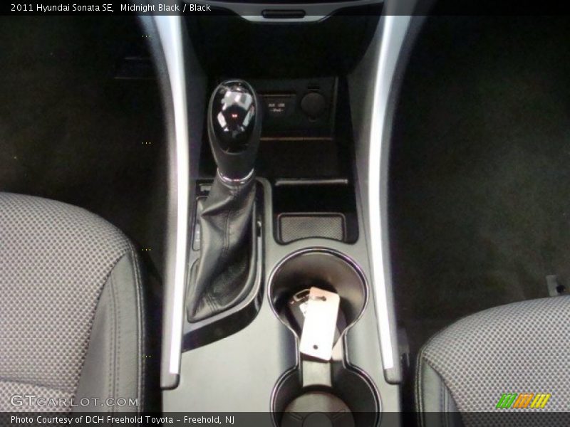 Midnight Black / Black 2011 Hyundai Sonata SE