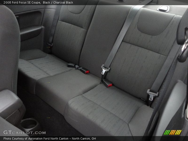 Black / Charcoal Black 2008 Ford Focus SE Coupe