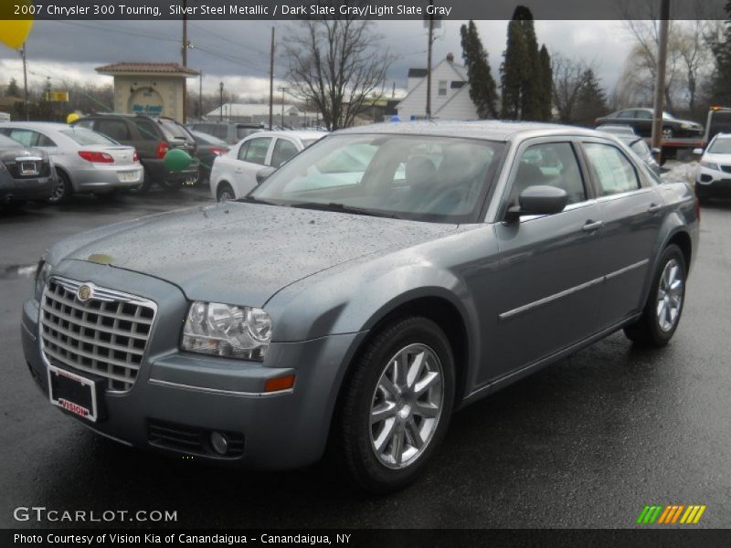 Silver Steel Metallic / Dark Slate Gray/Light Slate Gray 2007 Chrysler 300 Touring
