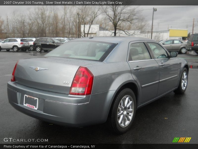 Silver Steel Metallic / Dark Slate Gray/Light Slate Gray 2007 Chrysler 300 Touring