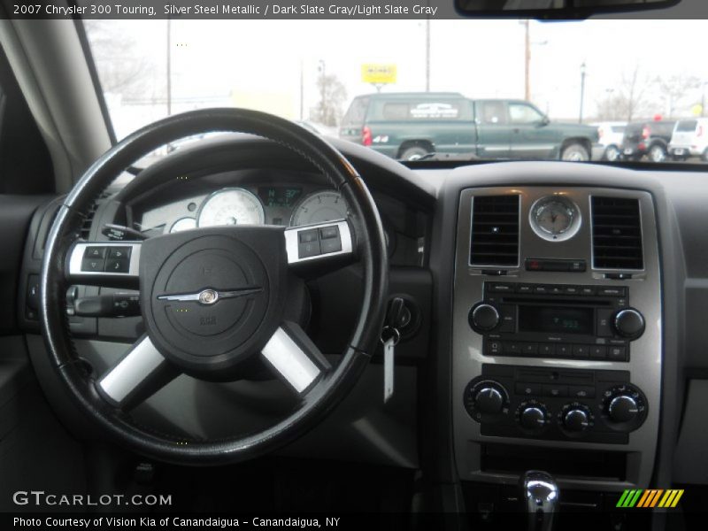 Silver Steel Metallic / Dark Slate Gray/Light Slate Gray 2007 Chrysler 300 Touring