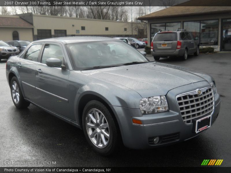 Silver Steel Metallic / Dark Slate Gray/Light Slate Gray 2007 Chrysler 300 Touring