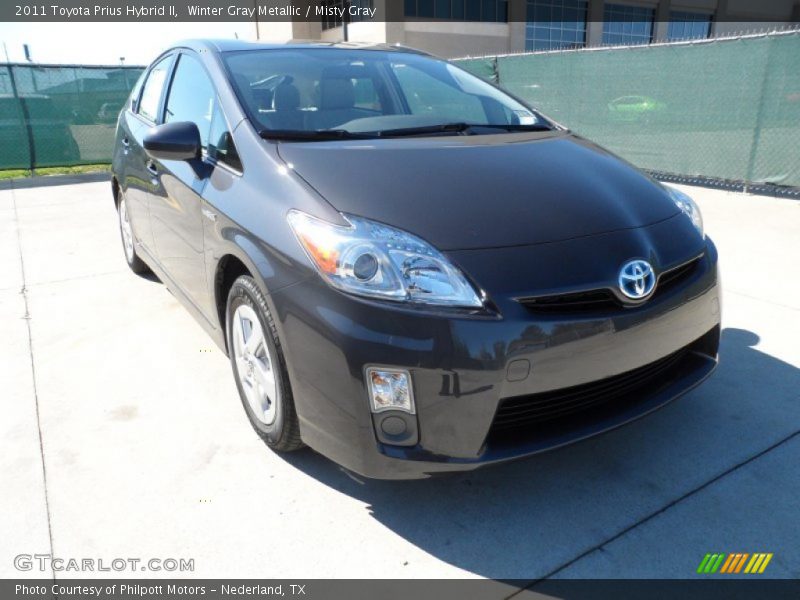 Winter Gray Metallic / Misty Gray 2011 Toyota Prius Hybrid II
