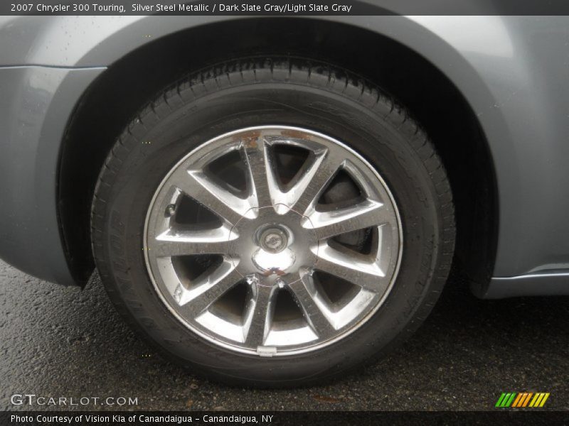 Silver Steel Metallic / Dark Slate Gray/Light Slate Gray 2007 Chrysler 300 Touring