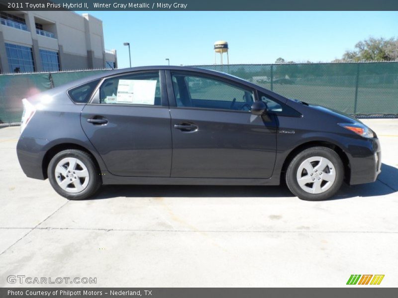 Winter Gray Metallic / Misty Gray 2011 Toyota Prius Hybrid II