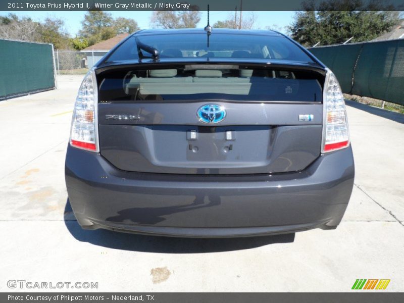 Winter Gray Metallic / Misty Gray 2011 Toyota Prius Hybrid II