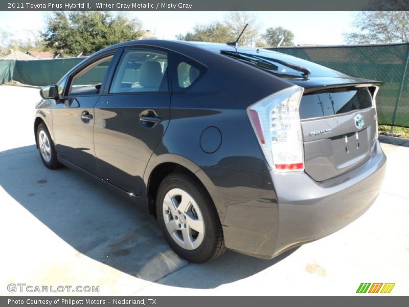 Winter Gray Metallic / Misty Gray 2011 Toyota Prius Hybrid II