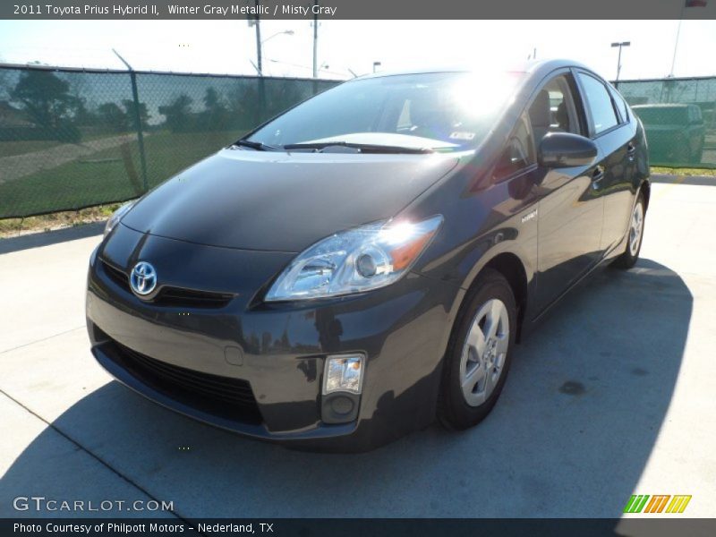 Winter Gray Metallic / Misty Gray 2011 Toyota Prius Hybrid II
