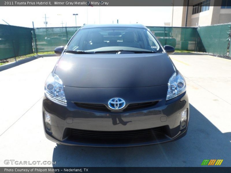 Winter Gray Metallic / Misty Gray 2011 Toyota Prius Hybrid II