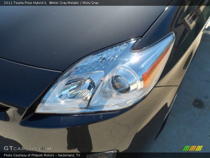 Winter Gray Metallic / Misty Gray 2011 Toyota Prius Hybrid II