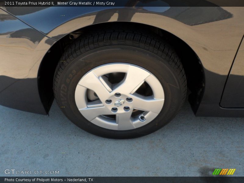 Winter Gray Metallic / Misty Gray 2011 Toyota Prius Hybrid II
