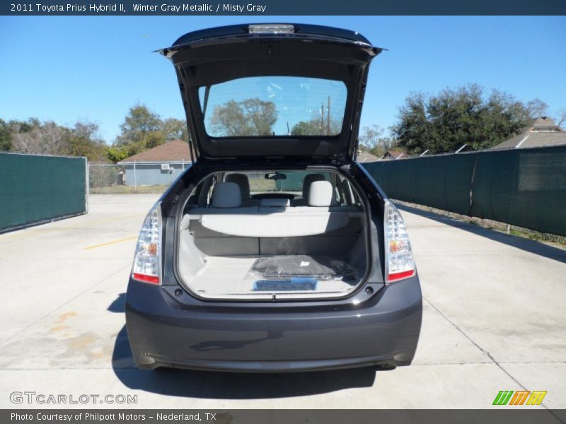 Winter Gray Metallic / Misty Gray 2011 Toyota Prius Hybrid II