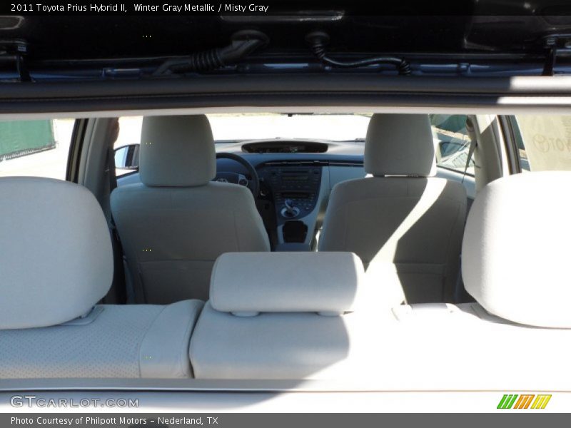 Winter Gray Metallic / Misty Gray 2011 Toyota Prius Hybrid II