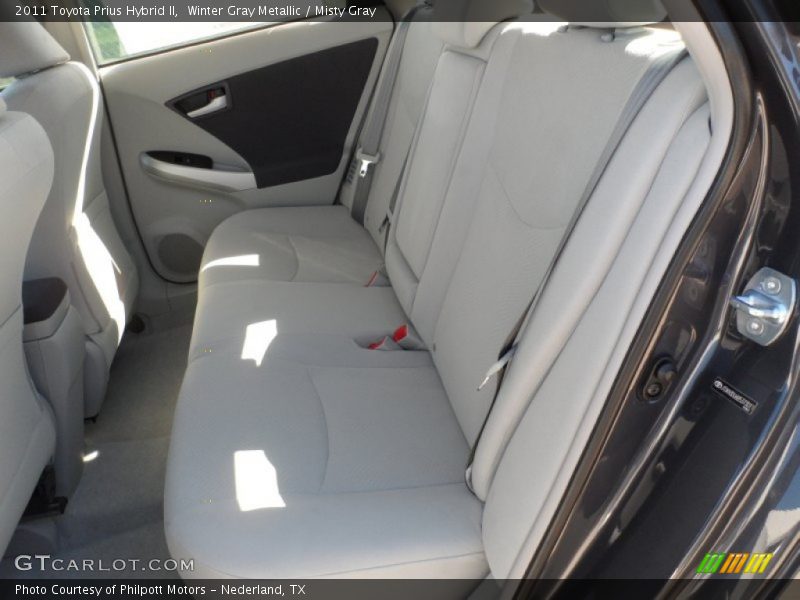 Winter Gray Metallic / Misty Gray 2011 Toyota Prius Hybrid II