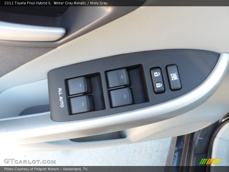 Winter Gray Metallic / Misty Gray 2011 Toyota Prius Hybrid II