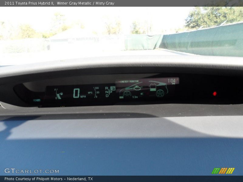 Winter Gray Metallic / Misty Gray 2011 Toyota Prius Hybrid II