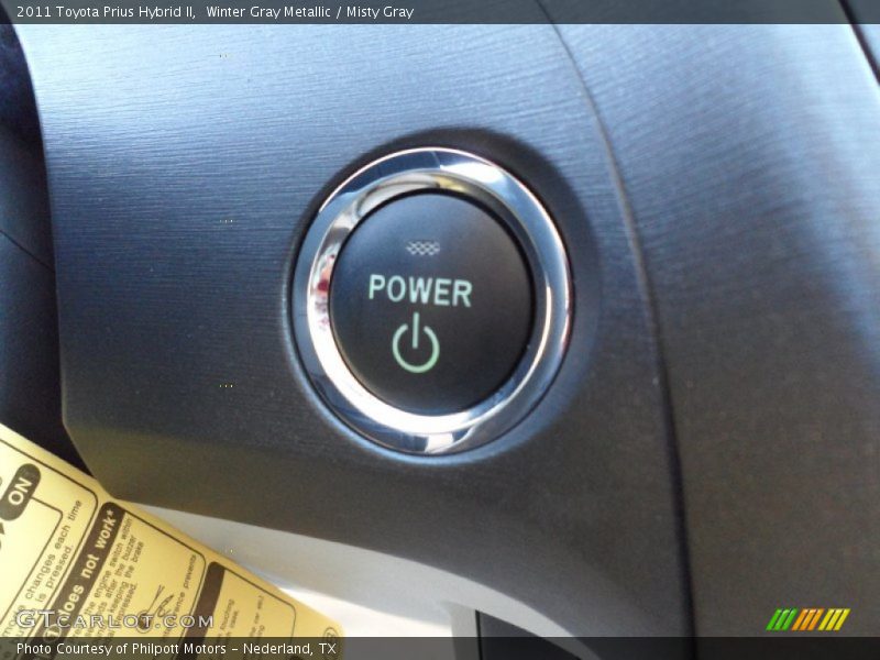 Winter Gray Metallic / Misty Gray 2011 Toyota Prius Hybrid II