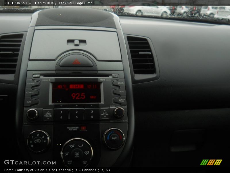 Denim Blue / Black Soul Logo Cloth 2011 Kia Soul +