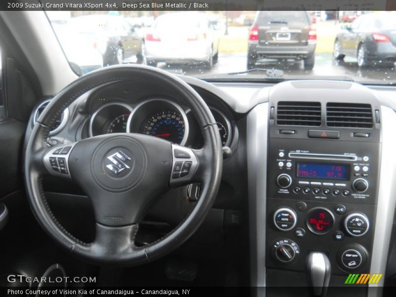 Deep Sea Blue Metallic / Black 2009 Suzuki Grand Vitara XSport 4x4