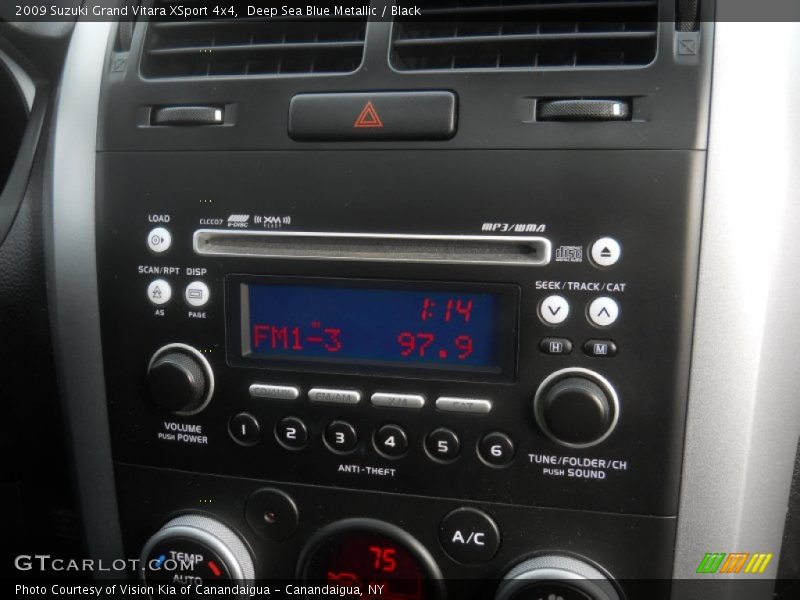 Audio System of 2009 Grand Vitara XSport 4x4