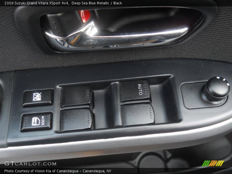 Deep Sea Blue Metallic / Black 2009 Suzuki Grand Vitara XSport 4x4