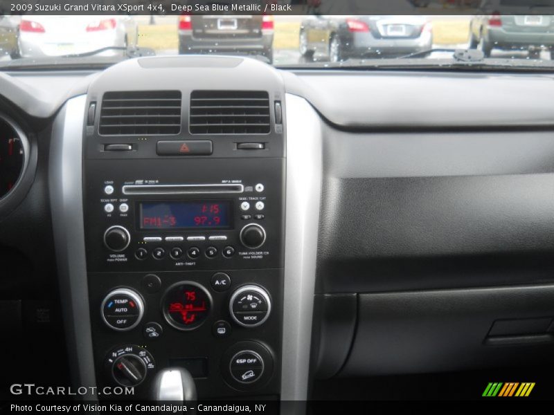 Deep Sea Blue Metallic / Black 2009 Suzuki Grand Vitara XSport 4x4